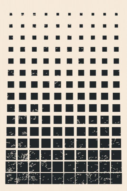 Minimal Halftone Shapes #1