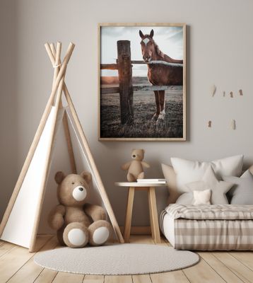 Horse Farm in Skároš, Slovakia