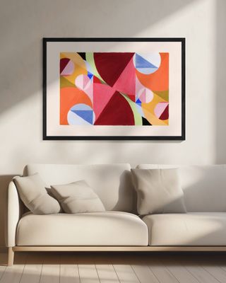 Area Broken By Perpendiculars