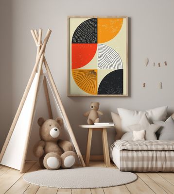 Minimal Abstract Shapes Series #4