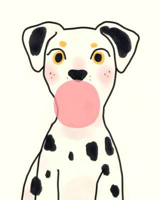 Bubble Gum Dalmatian