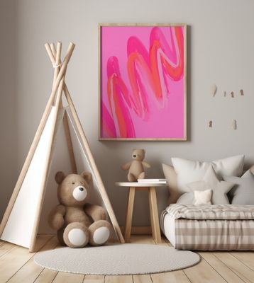 Vibrant Swirl Symphony