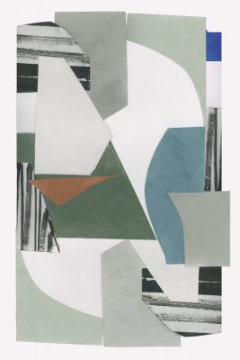 Neutral Geometric Print No 1