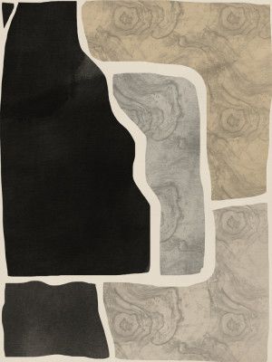 Black Abstract Mosaic