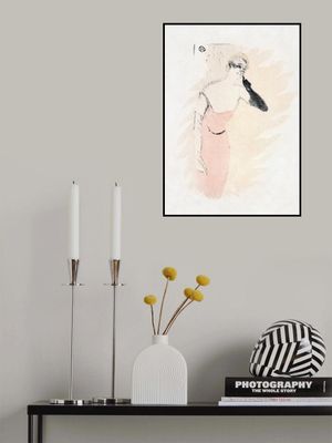 Yvette Guilbert In columbine a Pierrot (1894)