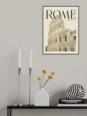 Rome Travel Poster