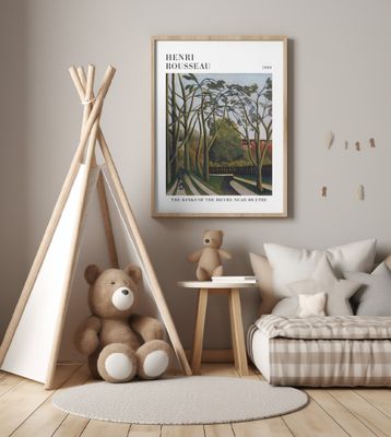 The Banks Of The Bier Near Bicetre