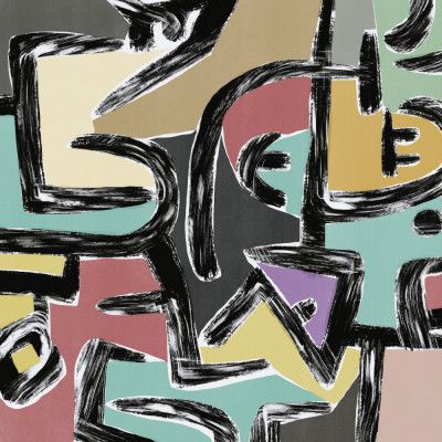 Bold Color Brushstrokes