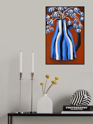 Striped Vase Blooms