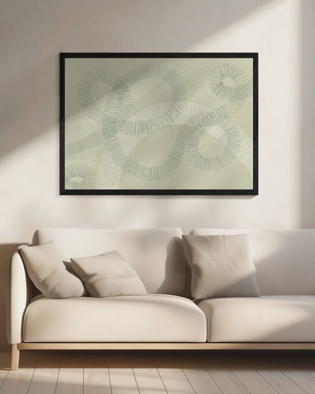 calming essentials Curved Lines soft sage