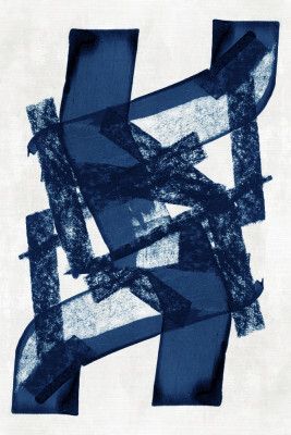 Abstract Blue Structure 1