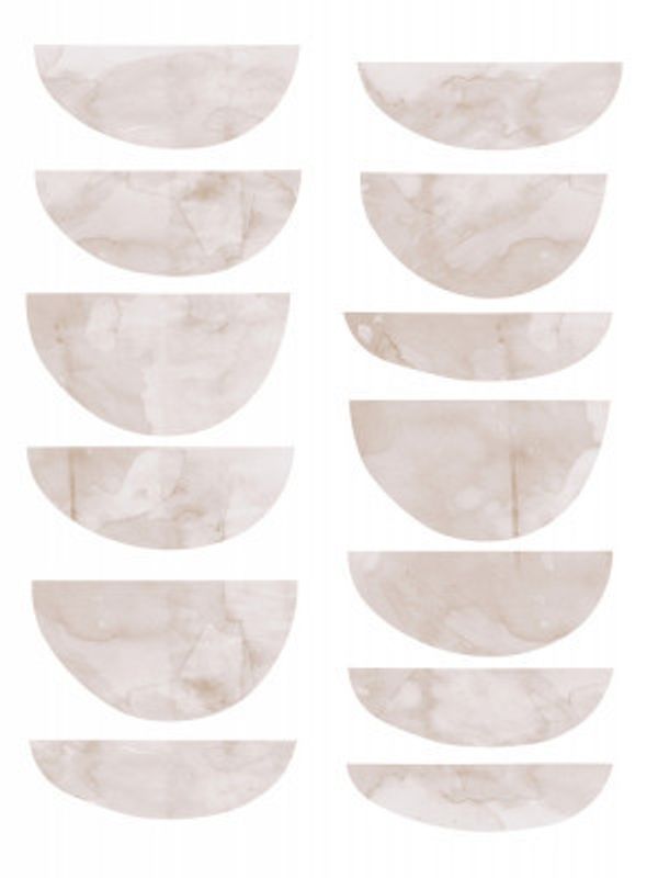 Watercolor circles 2