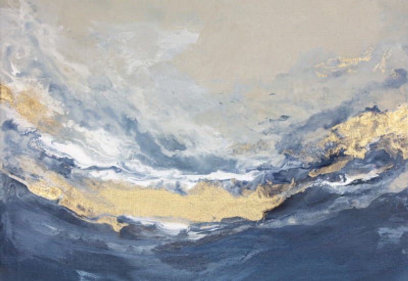 Golden Horizon Waves