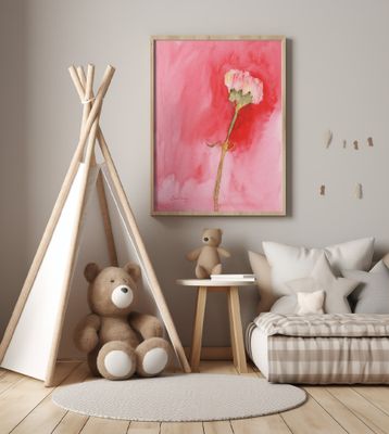 Carnation in Pink Coral