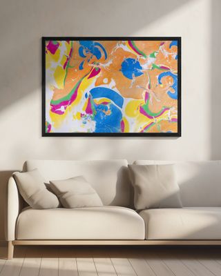 Colorful psychedelic art print  nº8