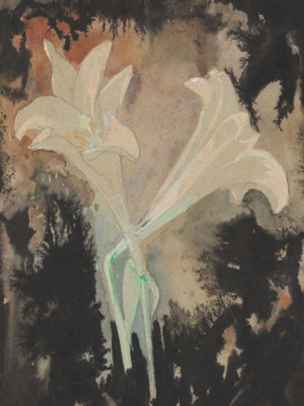 Twee Bloemen (1902)  Stretch By Leo Gestel