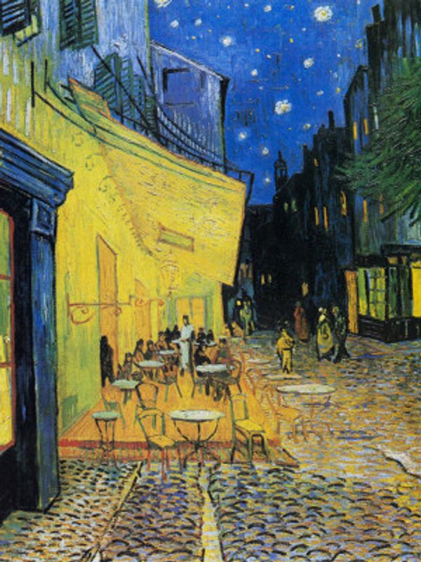Café Terrace At Night