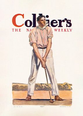 Collier's Golf (1908), Vintage Man