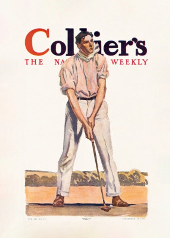 Collier's Golf (1908), Vintage Man
