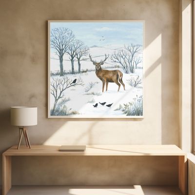 Winter Stag