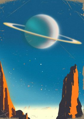 Saturn's Mystic View