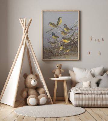 Warblers 003by Allan Brooks