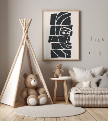 Abstract Faces Set #3