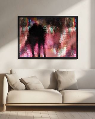 Rain above the funfair