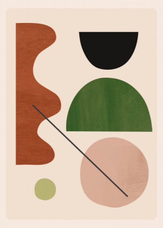 Modern Abstract Minimal Shapes