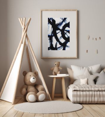 Abstract Brush Strokes 98