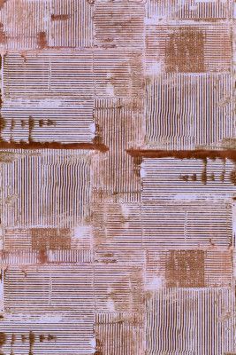 Cinnabar Soft Lines Texture No1 Print