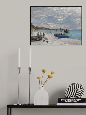 The Beach At Sainte Adresse (1867)