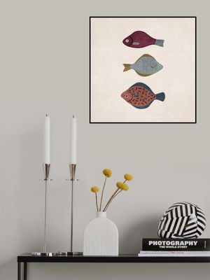 Trio of Fish Forms