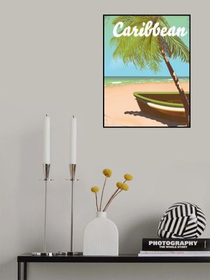 Caribbean Travel Poster