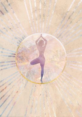 Beige Yoga Sun Rays