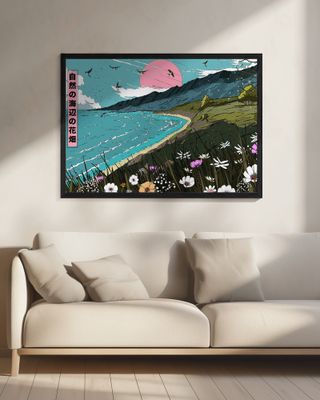 Natures Costal Meadow Panormama