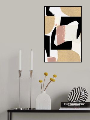 Neutral Abstract Shapes On White 2