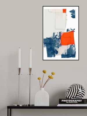 Neutral Abstract Shapes On White 3