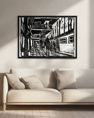 Station in the Forrest