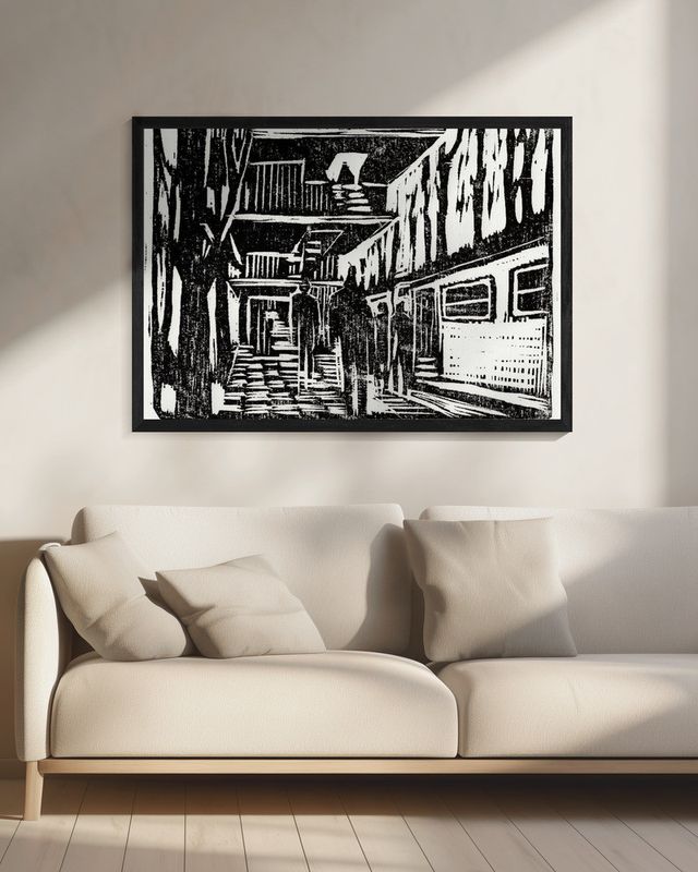 Station in the Forrest