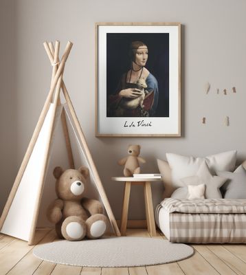 Lady With an Ermine (ca. 1490)