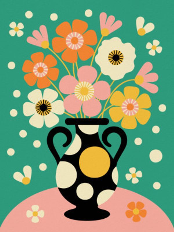 Bouquet of Bold Flowers