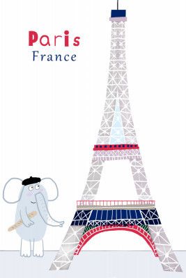 "Landmark25" Eiffel Tower, Paris