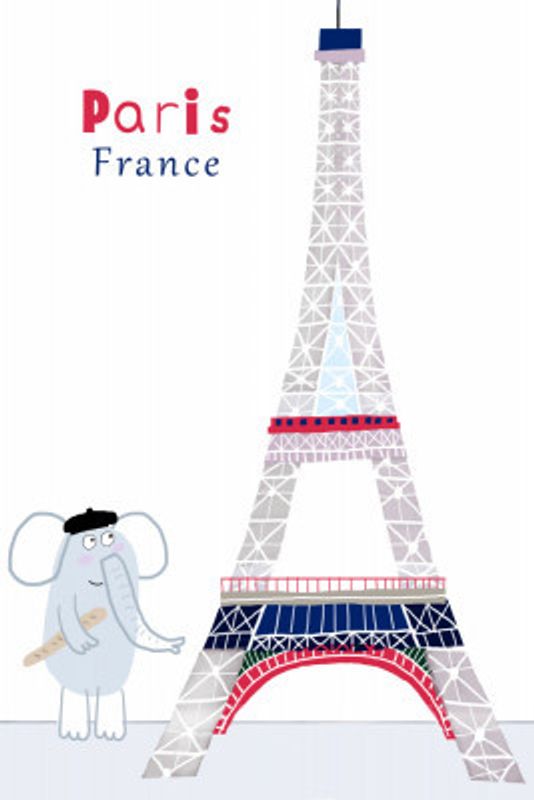 "Landmark25" Eiffel Tower, Paris