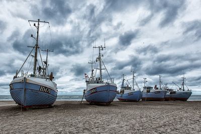 West coast fishing boats.