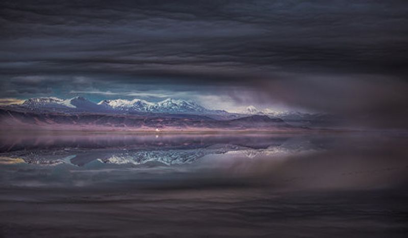 Before the storm covers the silence