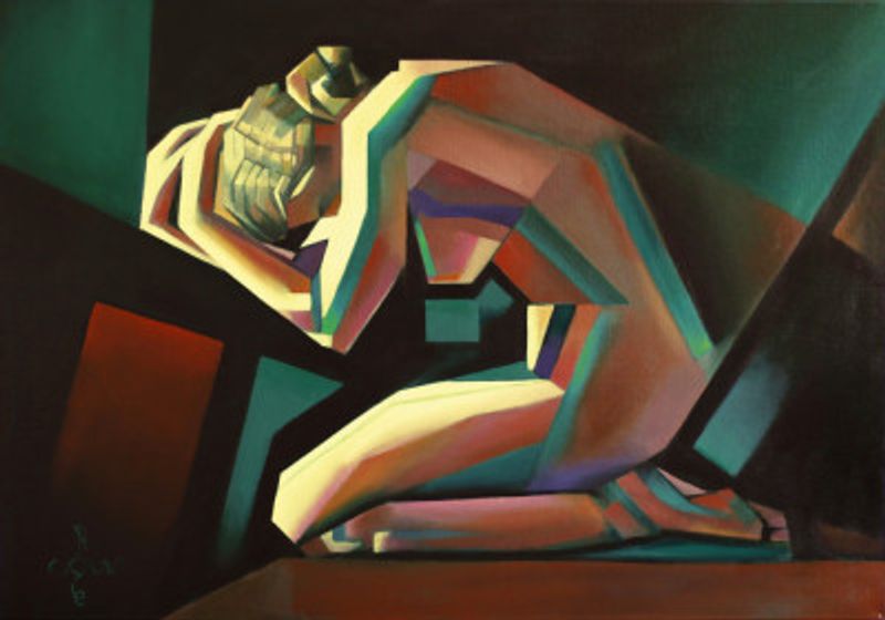 Art Deco Nude - 14-08-22