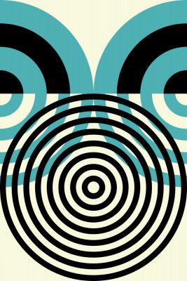 Dynamic Geometric Patterns with Concentric Circles