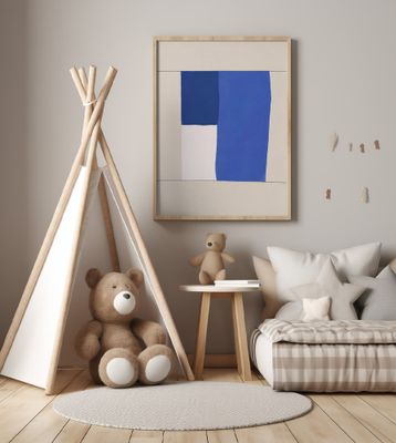 Minimal midcentury geometric block