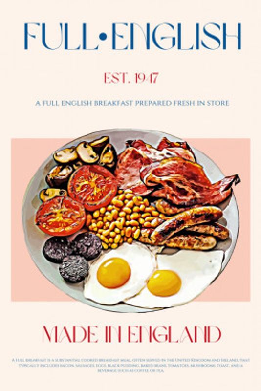 Traditional Full English Breakfast